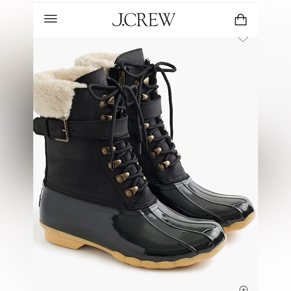Sperry for J.Crew winter boots 8